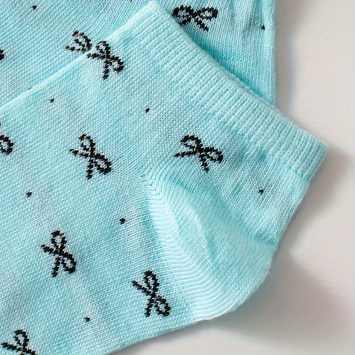 Women Heart Print Ankle Socks Pack of 20 Candy Colors for Valentine's Day