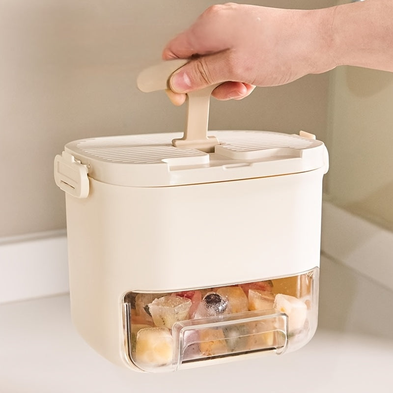 Desktop Ice Maker Portable Compact Fast Quiet Food-Safe Plastic