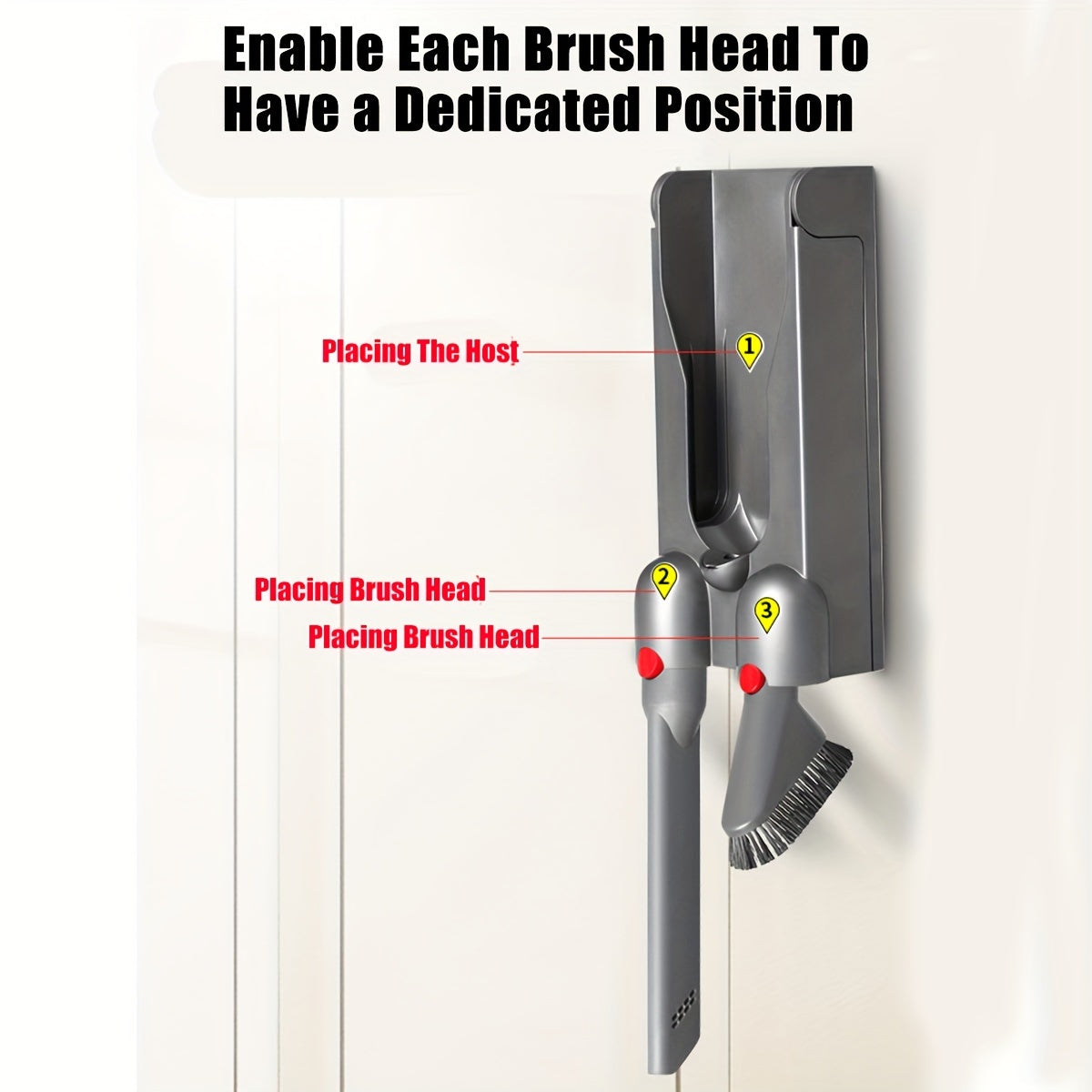 Colgador de pared para Dyson V11 V15 SV14 SV15 serie Níquel Azul Dorado Púrpura