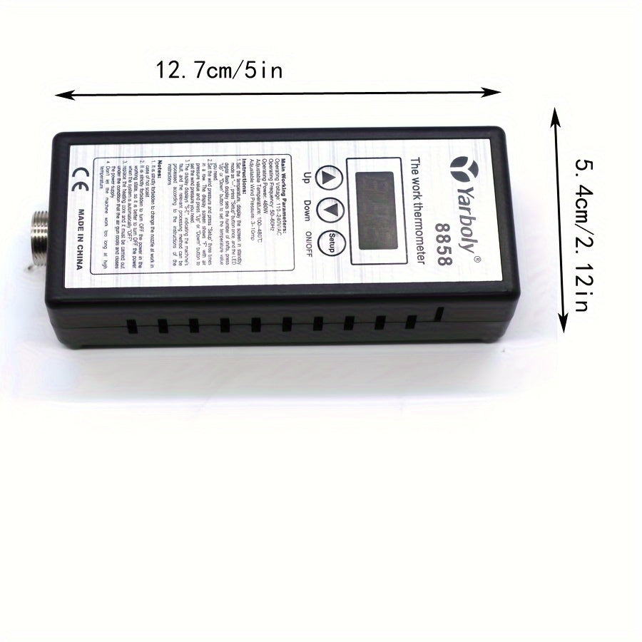 1 комплект, включая горячий воздушный пистолет 5,08 см и электрическую станцию для пайки, подарок на День отца для мужчин.