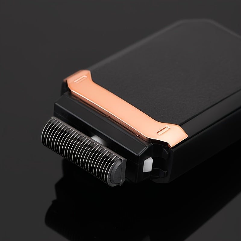 Tez quvvatlash USB quvvatli portativ erkaklar elektr shavkasi, ajraladigan pichoq, sayohat sovg'alari uchun mukammal.