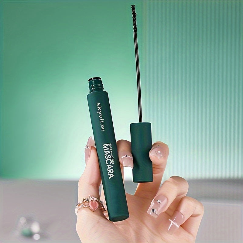 Waterproof Black Mascara for All Skin Types Long-Lasting Sweat-Proof