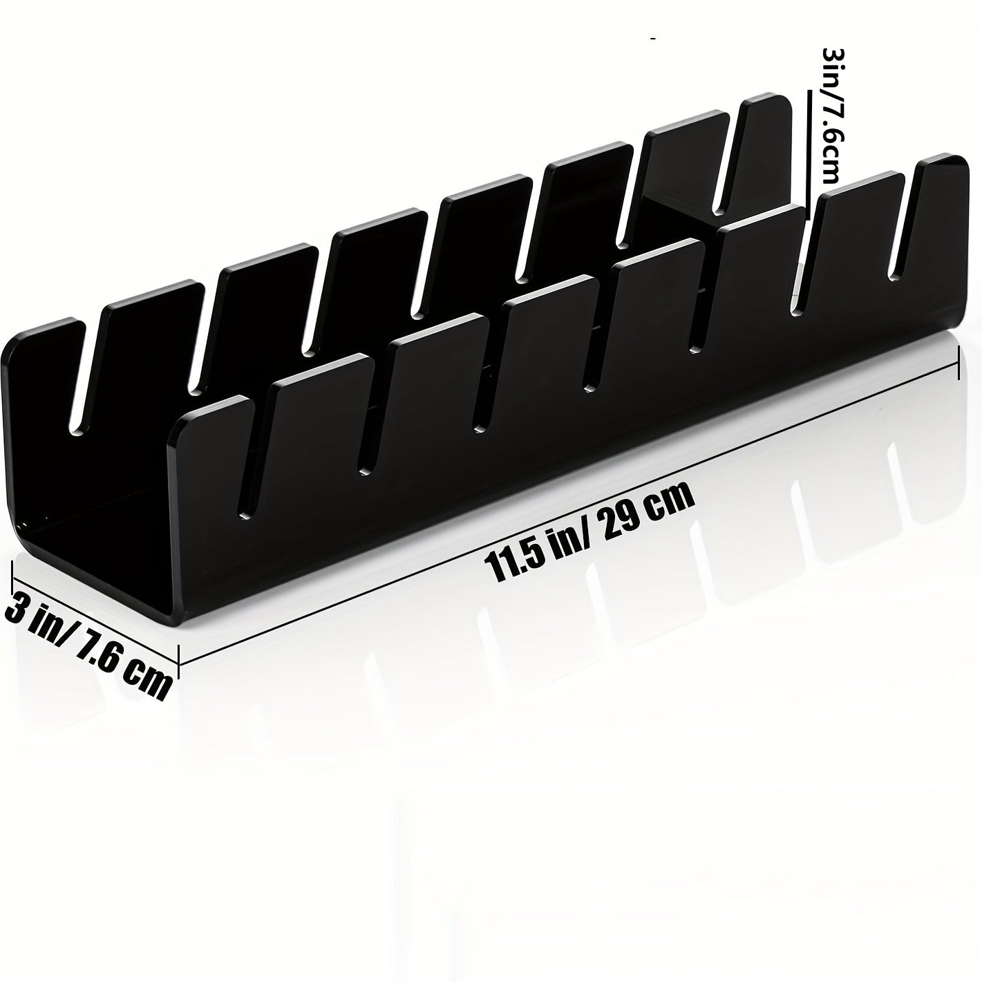 Acrylic Cap Storage Rack with Slots for Baseball Caps Display Organizer for Bedroom Office