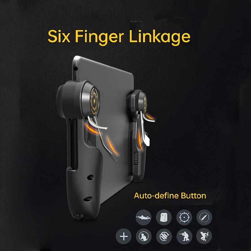 Game Controller for iPad Tablets with High Sensitivity Triggers and Aim Buttons