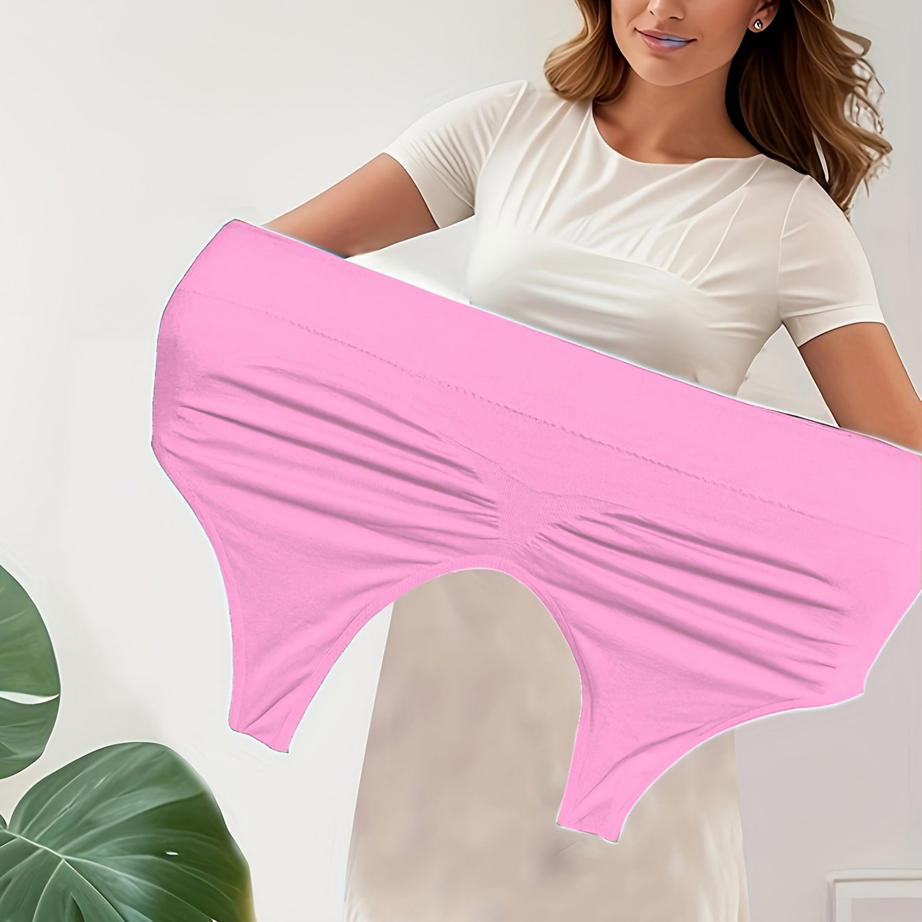 Women's Plus Size Athletic Sports Bra Comfortable Stretchy Pink for Running Yoga