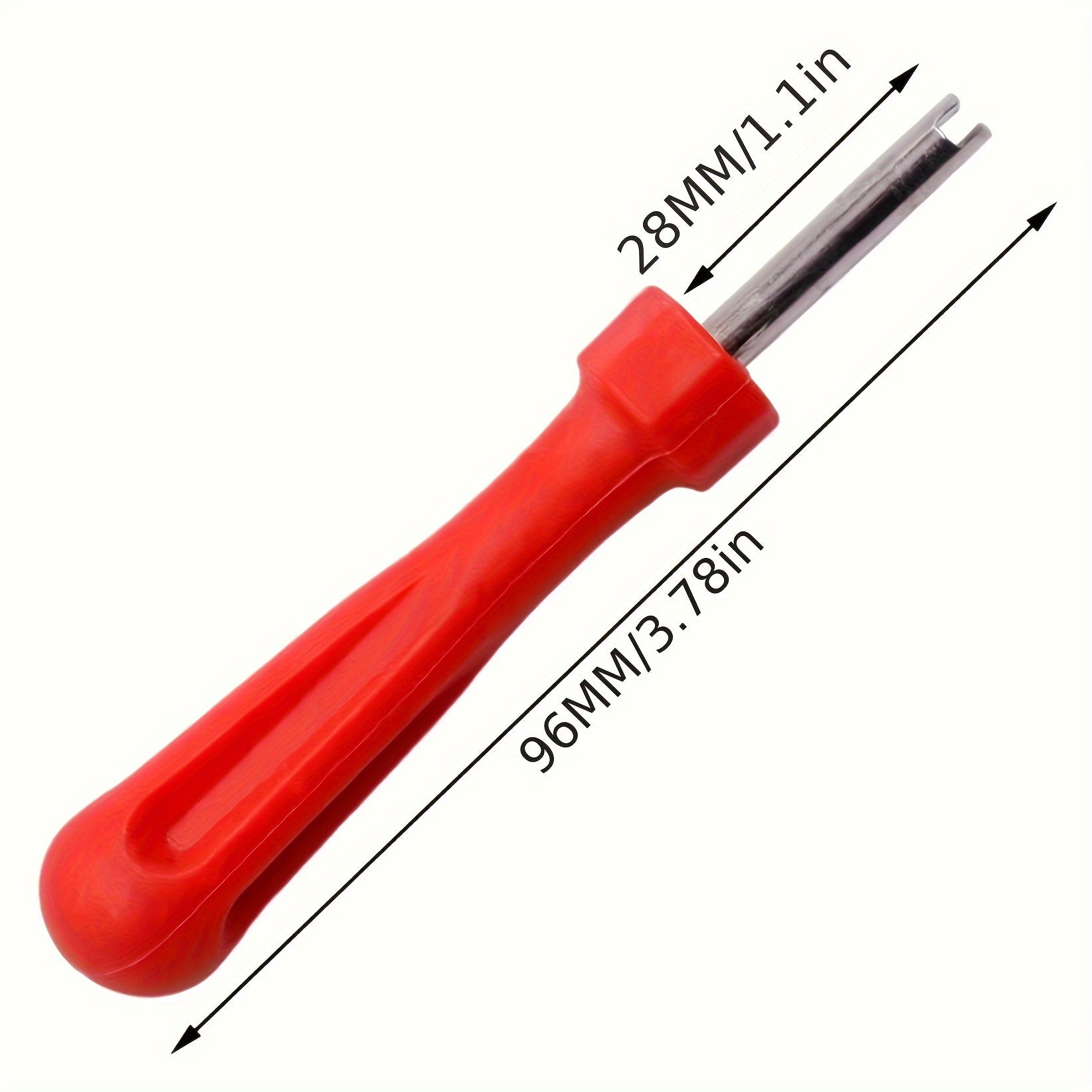 Metal Tire Valve Core Removal Tool Set for Cars and Bicycles, 2 Pieces