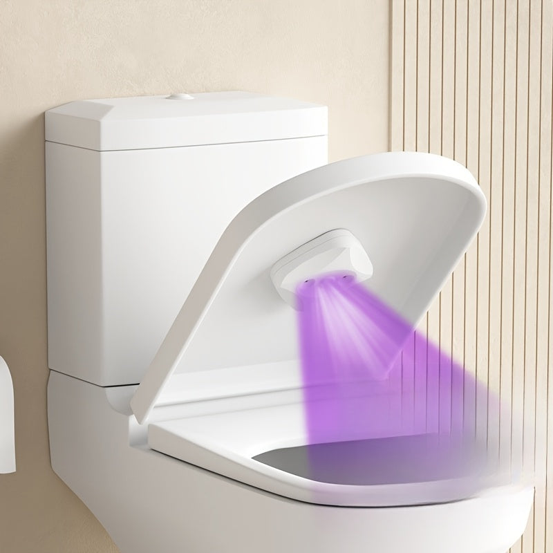Purificador de inodoro UVC con recarga automática de 3 minutos, batería recargable, uso en hogar y hotel