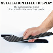 Car Door Handle Protection Film Carbon Fiber for Tesla Model 3 Y Scratch Resistant 4pcs
