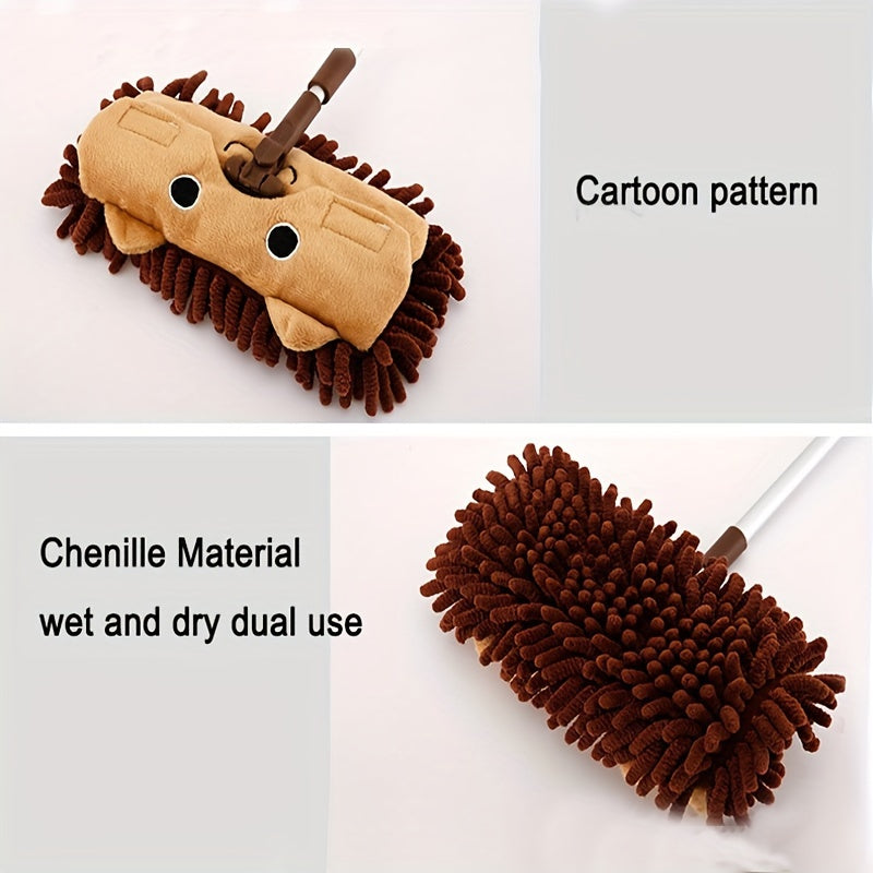 Children's Children's Toy Mop for House Cleaning with Dust Removal Tool