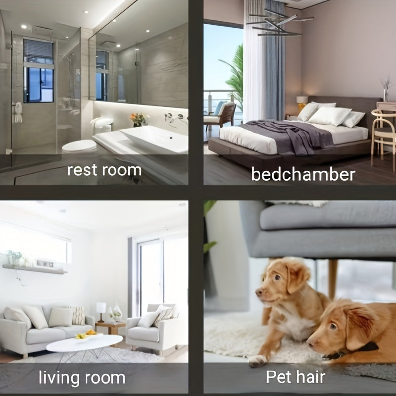 50 dona bitta ishlatiladigan elektrostatik mop varag'lari chang, soch va tozalash uchun