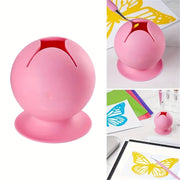 Juego de herramientas para cortar vinilo en verde y rosa, coleccionista y soporte