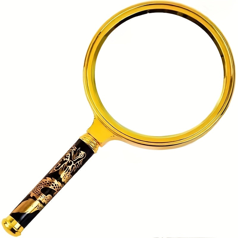 High-Definition Handheld Magnifying Glass for Reading Map Insect Observation Elderly