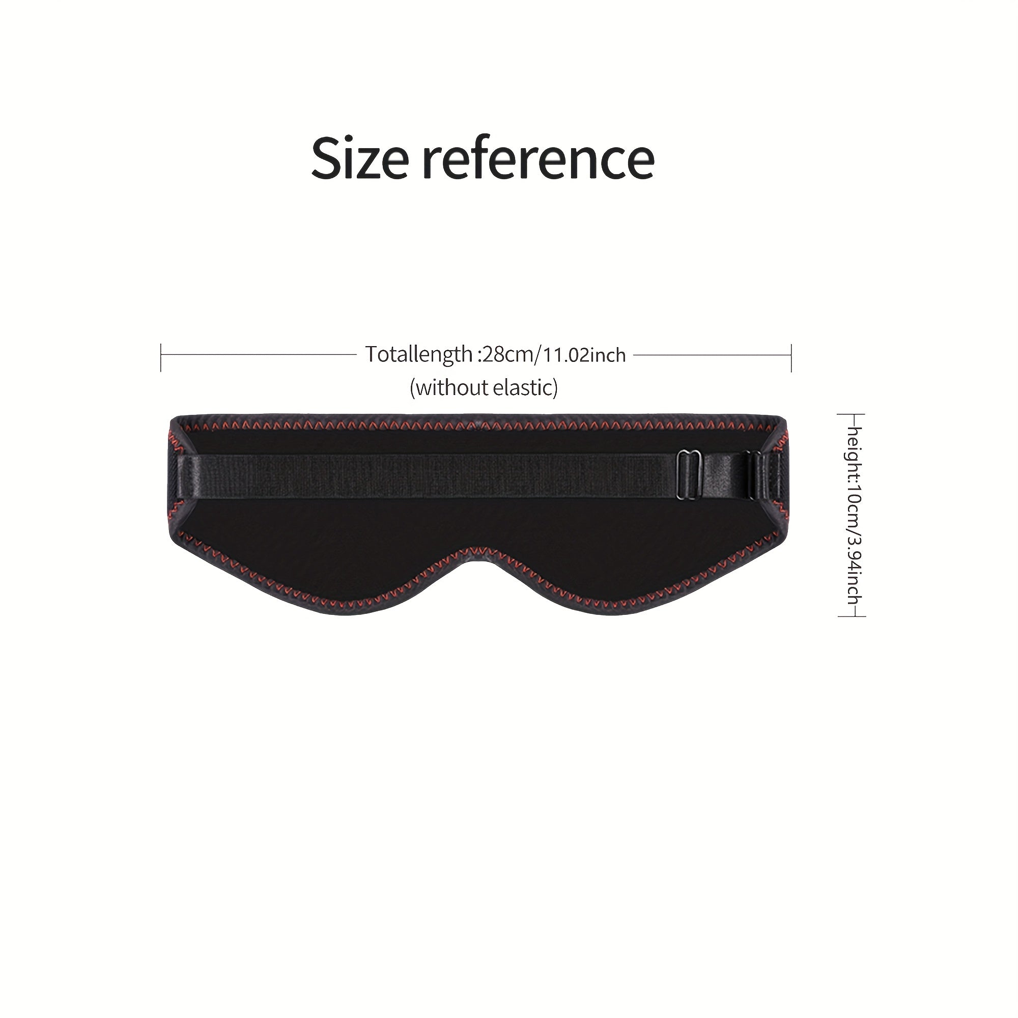 Heated Eye Mask USB Washable for Hot Compress Relaxing Eyes Sleep Aid