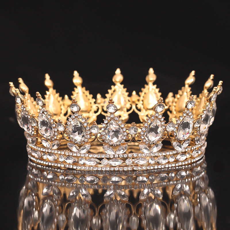 Bridal Tiaras and Crowns with Sparkling Rhinestones for Weddings and Proms