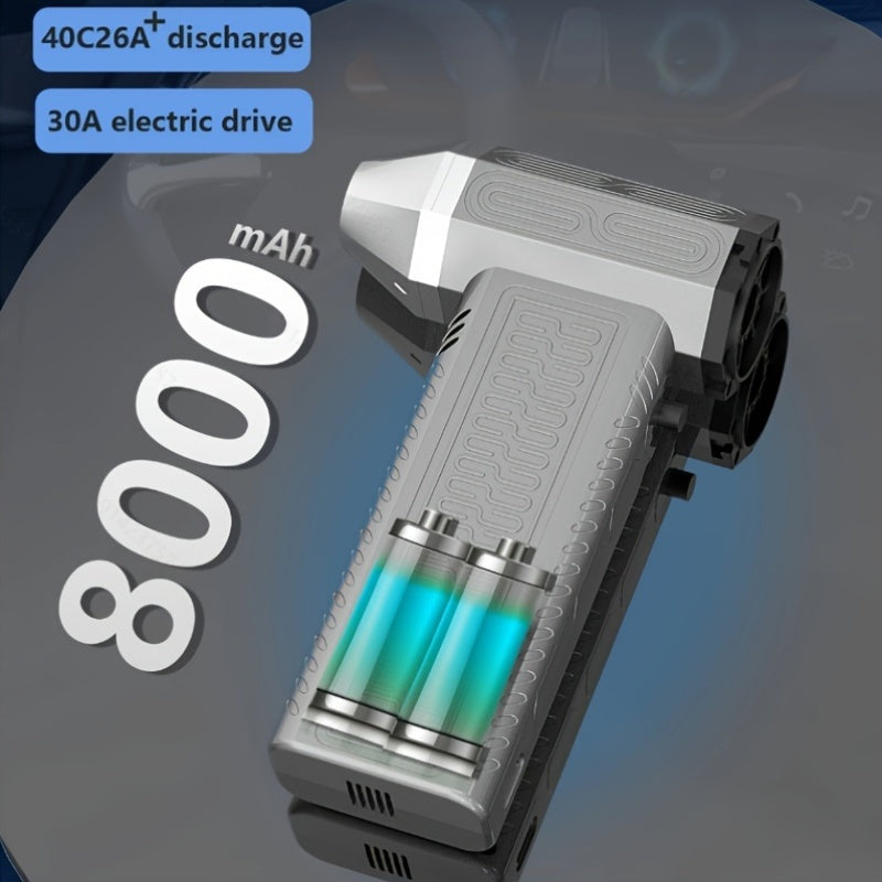 130,000 RPM Elektrik Duster USB Qayta tiklanadigan portativ havo purkagich klaviaturalar, avtomobillar, uy uchun