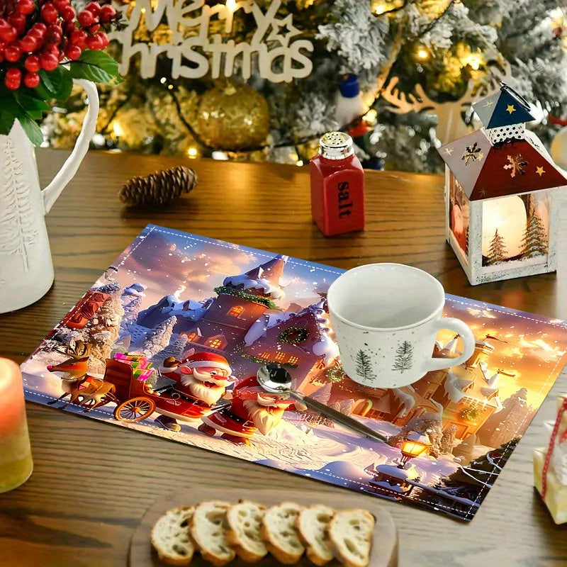 Christmas Table Runners Open Design Sets of 1 4 6 8 or 12 for Holiday Decor