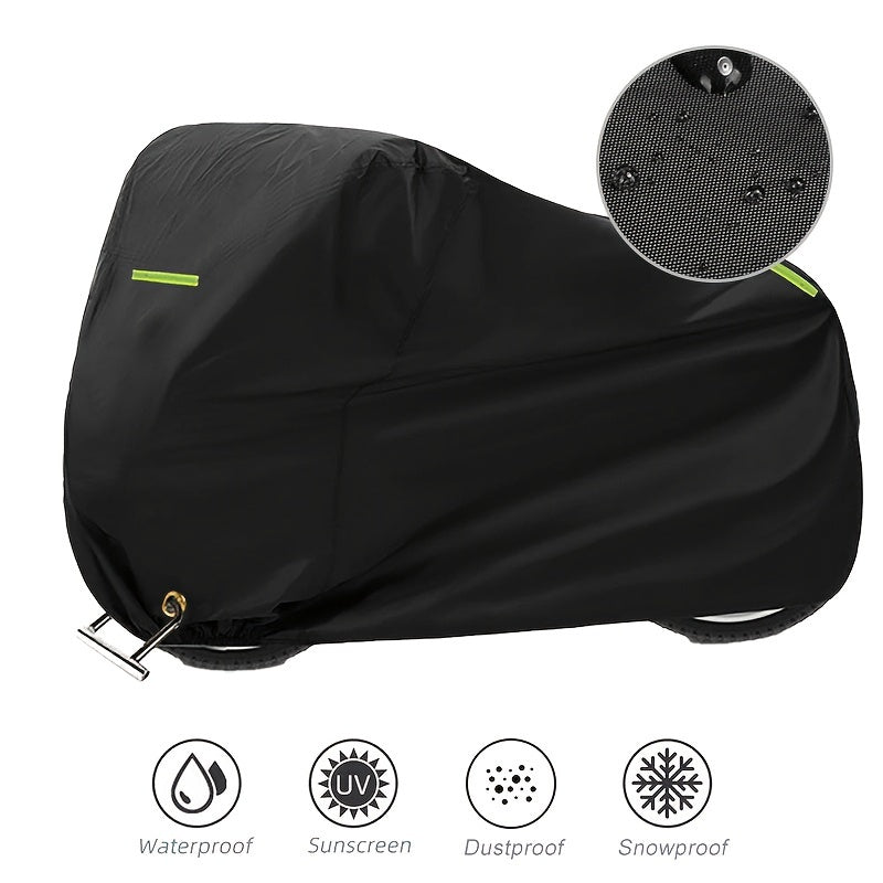 Cubierta universal para motocicleta Oxford 210D impermeable para todas las estaciones protección exterior