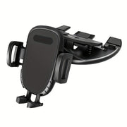 Soporte universal para teléfono de coche, montura en ranura de CD, silicona, rotación de 360°