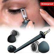 Kit de aplicadores de delineador de silicona reutilizables para mujer, a prueba de agua, sin deslizamiento