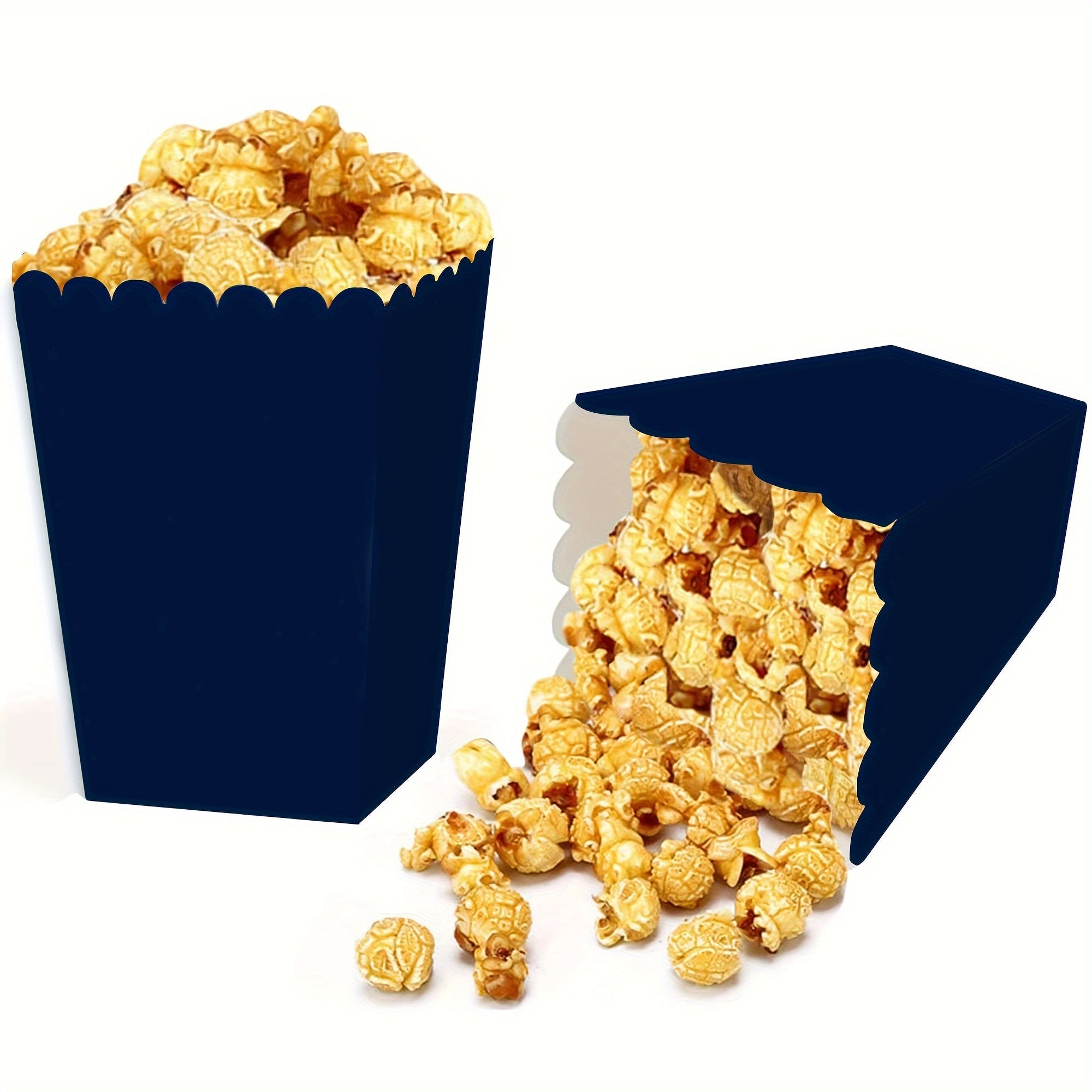 50 Mini Paper Popcorn Boxes for Weddings Birthdays and Snacks