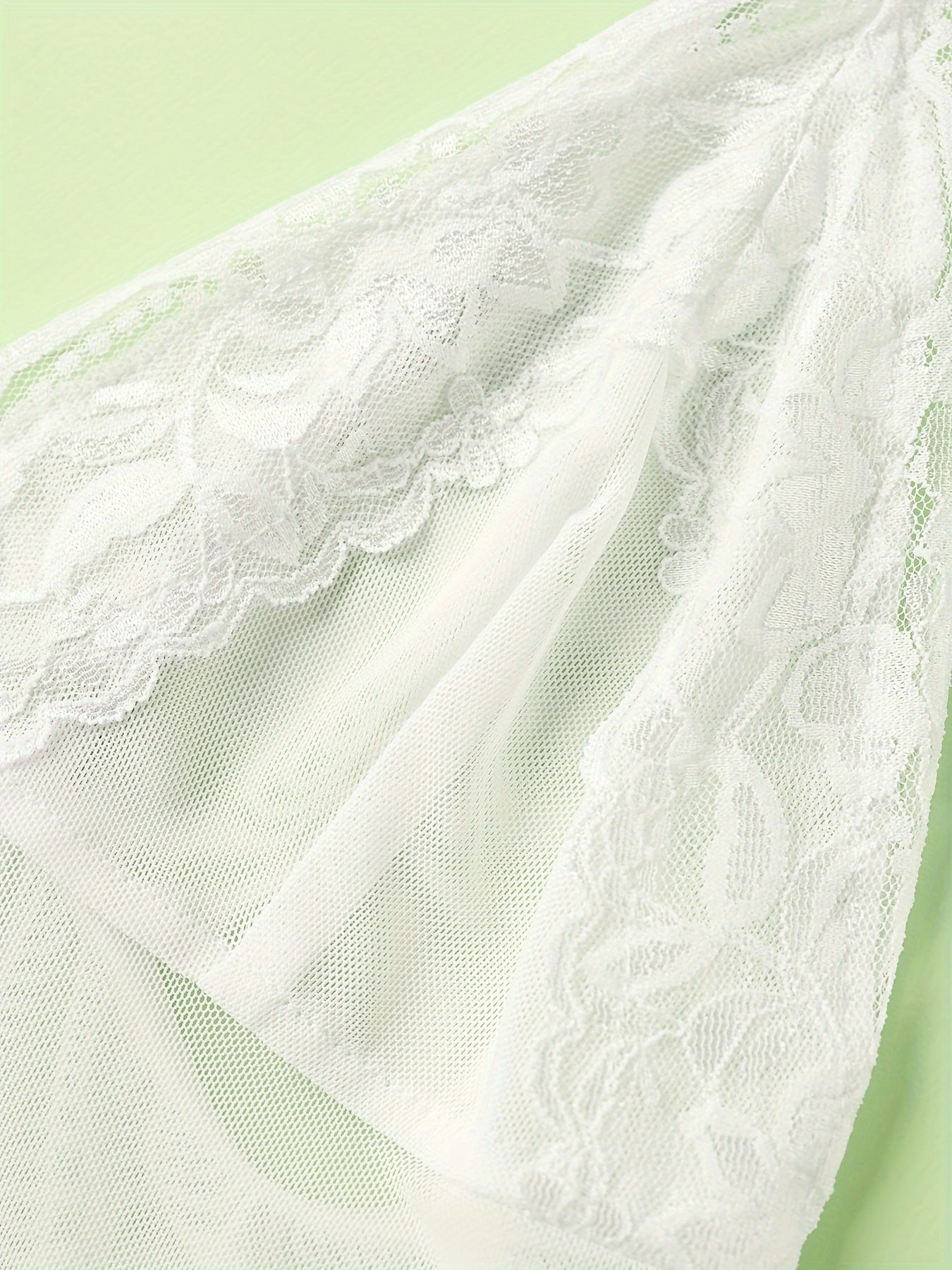 Women's Sheer Panel Spaghetti Dress with Bow Light Beige Elegant