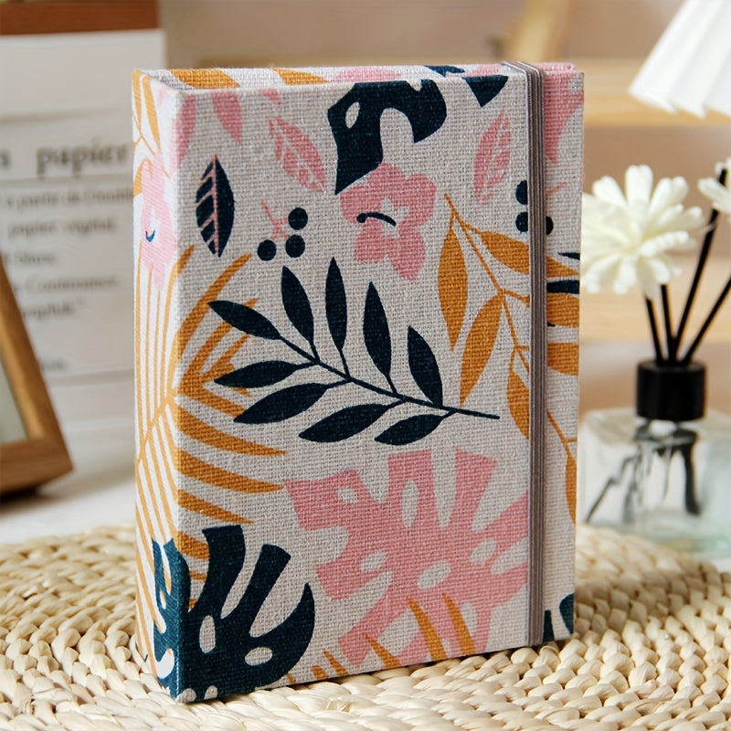 Fabric Photo Album with 200 Pockets for 6-Inch Photos Home Decor Gift