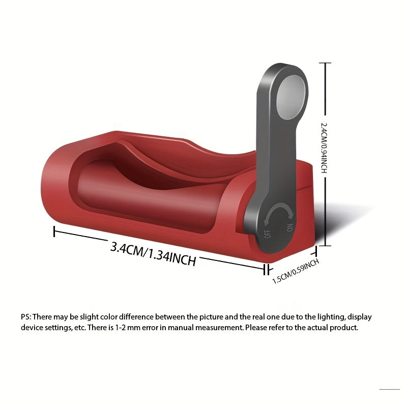 Set of 2 Vacuum Cleaner Switch Locks for Dyson V7 V8 V10 V11 V15 Red Power Key Locks