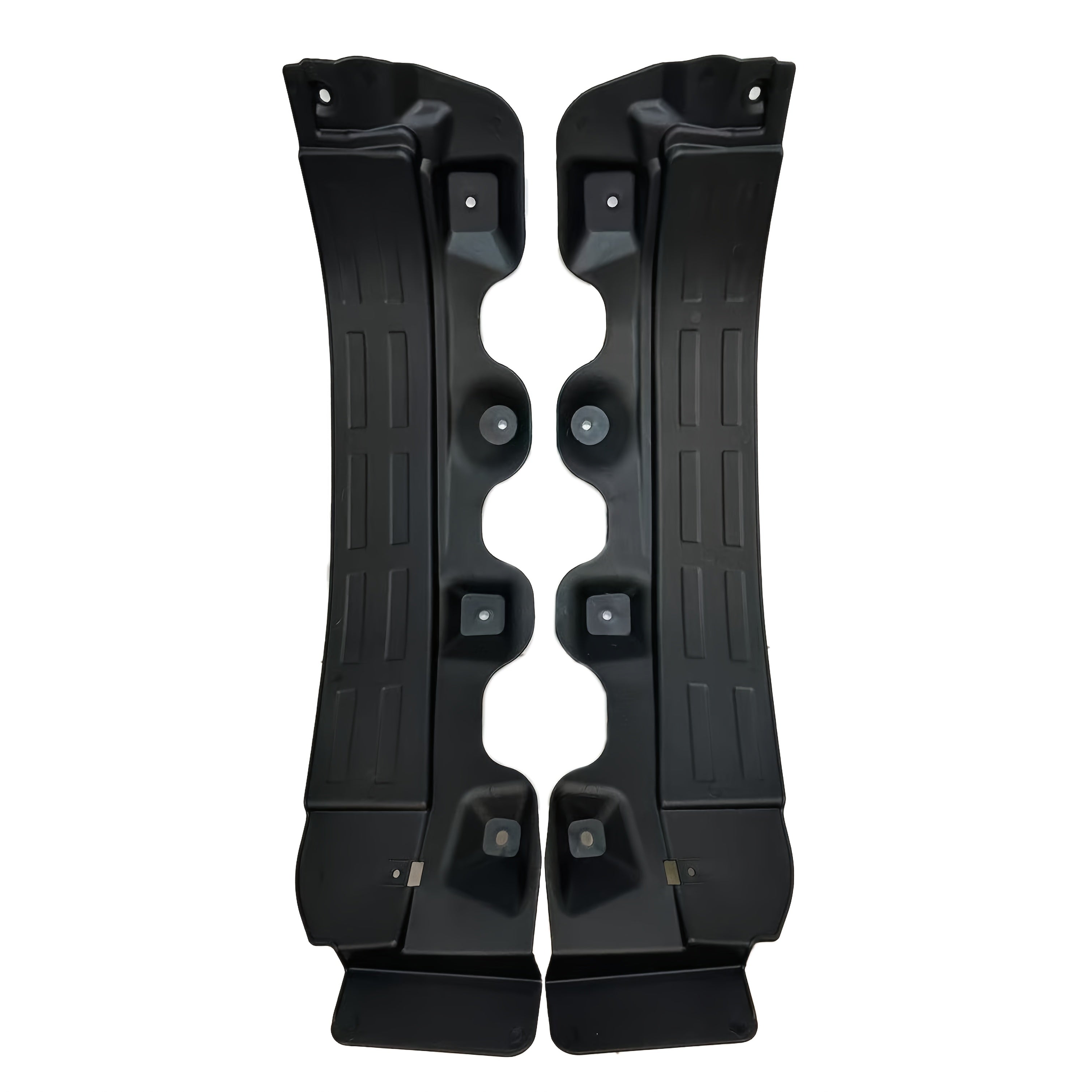 2-Piece Car Mud Flaps Beige Dirt and Sand Protection for Front and Rear Wheels