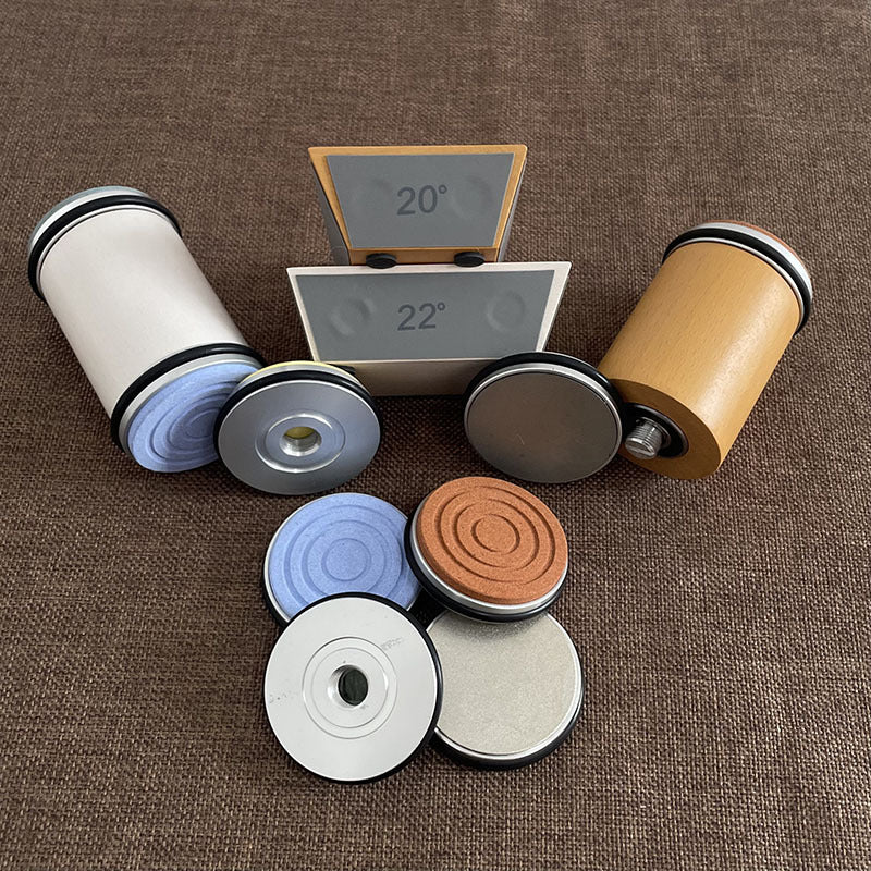 Afilador de cuchillos manual con piedra de afilar de diamante. No necesita batería. Herramienta de cocina