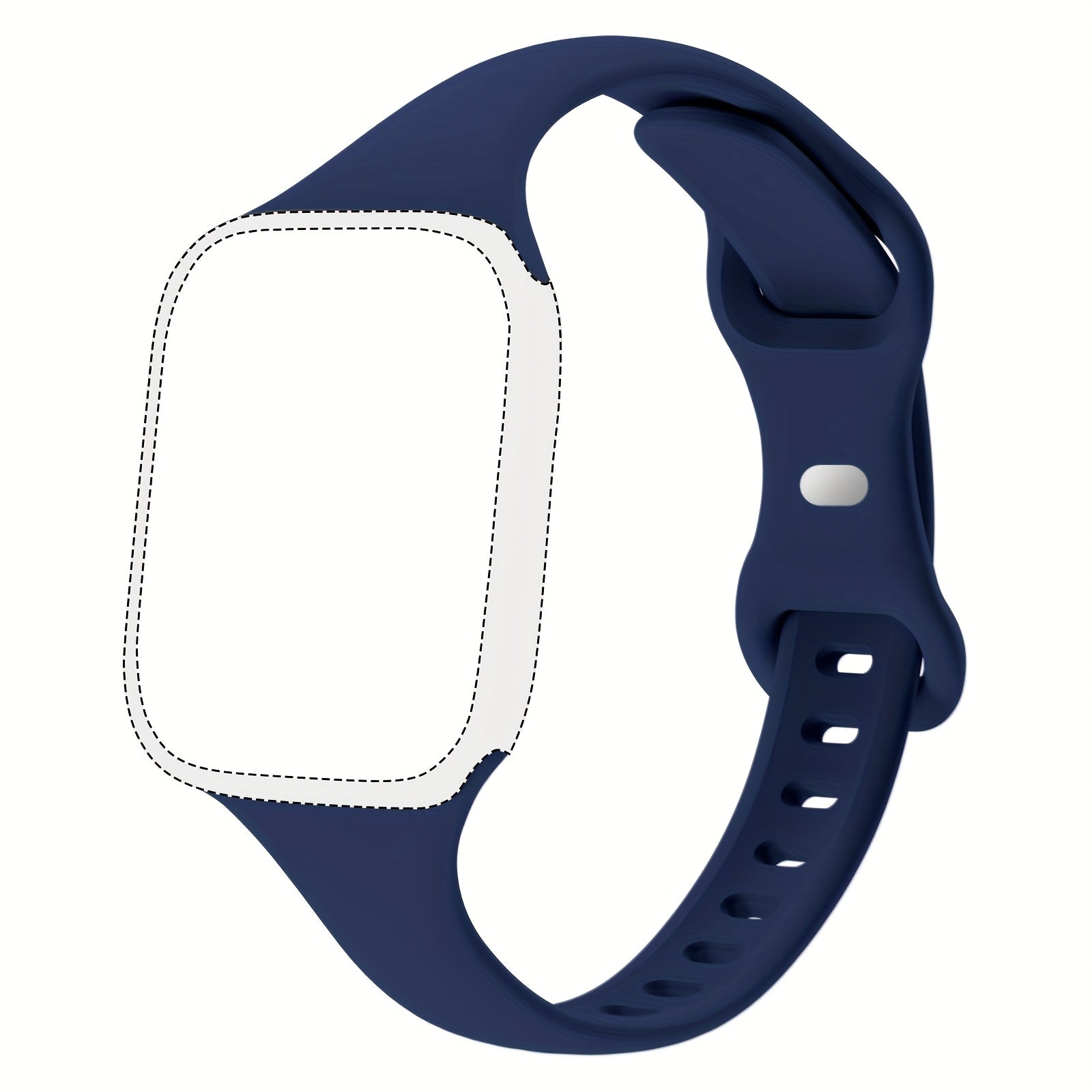 Slim Silicone Watch Bands for Men Women Compatible with Apple Watch Series 1-10 Ultra SE 38mm 40mm 42mm 44mm 45mm 49mm