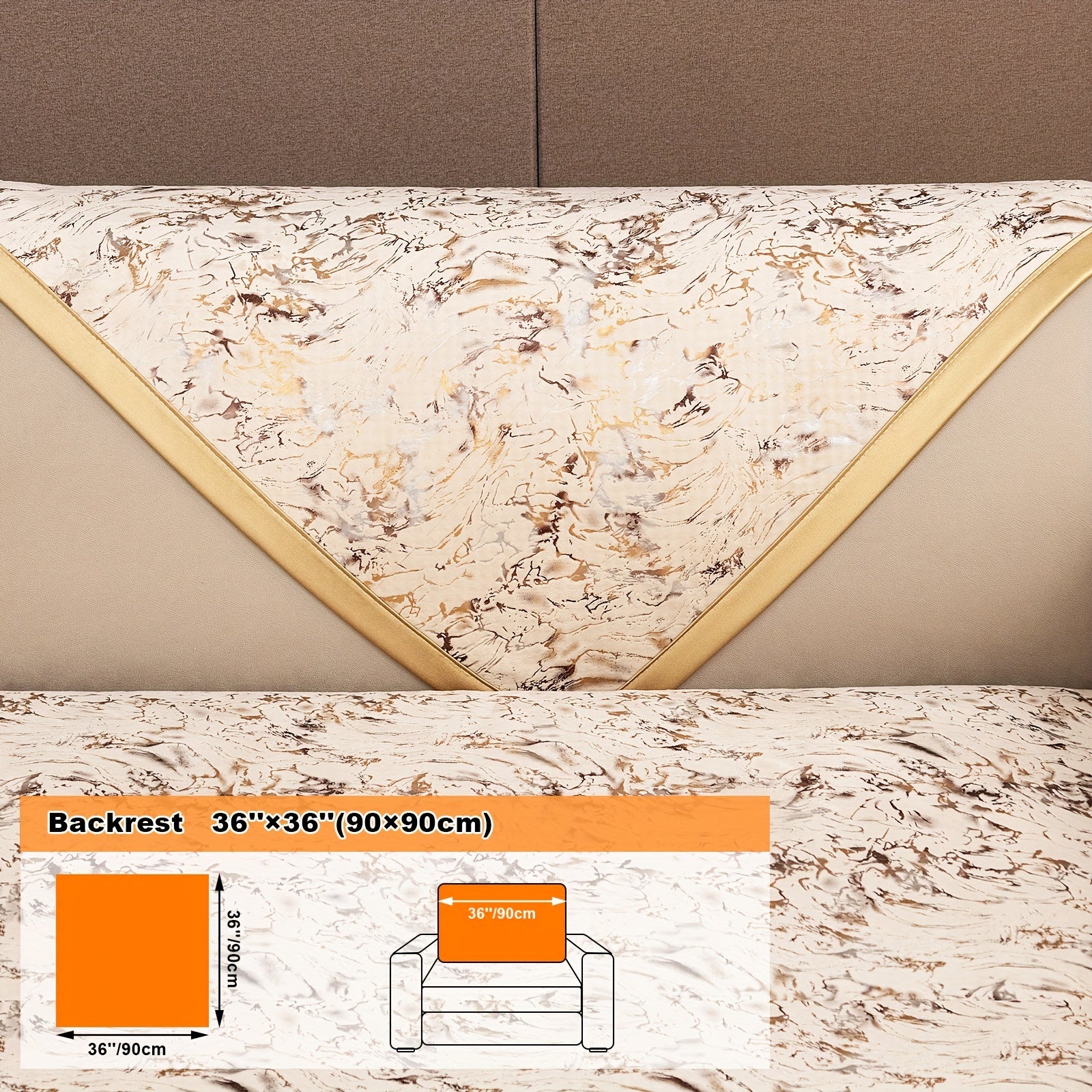 Европейский стиль чехол для дивана, универсальный чехол для всех сезонов с чехлом для подушки и защитным чехлом для подушек дивана. Подходит для различных комнат и домашнего декора.