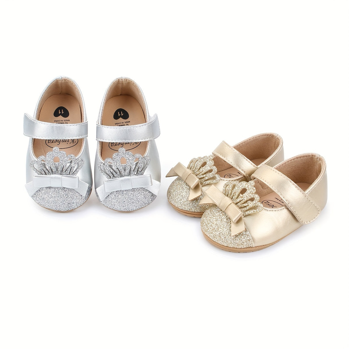 Kichkina qizlar uchun sequin taxtli taxtli shlyapa bilan mos keladigan moslashuvchan rezina taglik va halqali yopilish