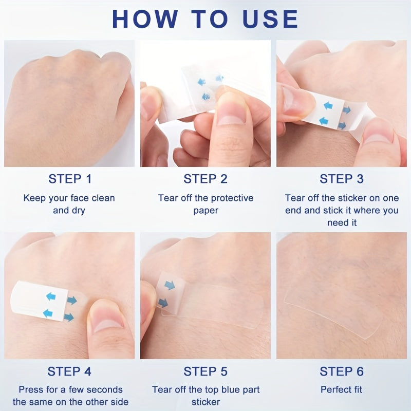 Ko'zlar, jag' va bo'yin uchun yuzni ko'tarish lentasi, suv o'tkazmaydigan, teriga do'st, yengil bej