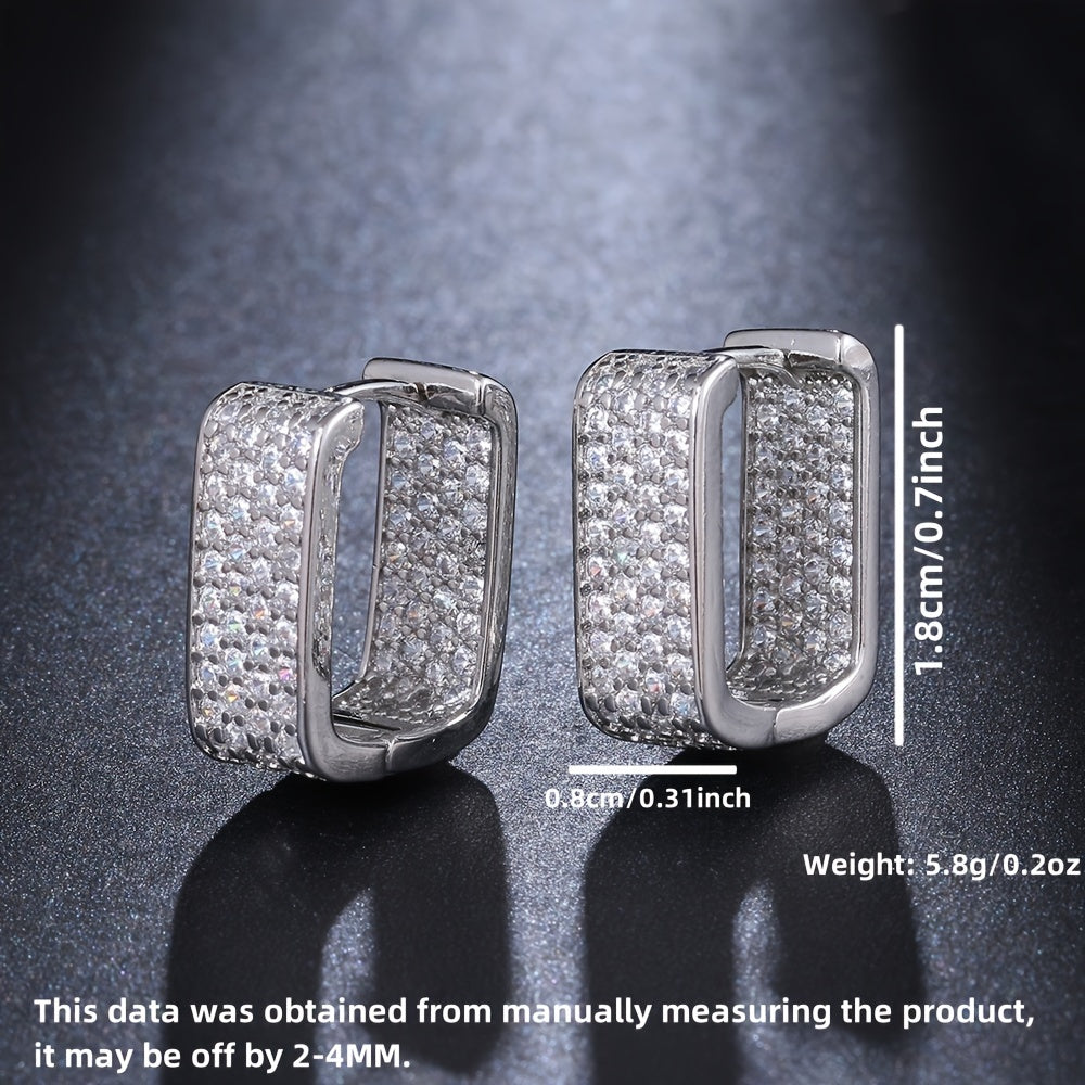 Emmaya sintetik zirkoniya stud taqinchoqlari, oddiy va nafis zargarlik, mis va zanglamas po'lat, magnit emas, tasodifiy quloq aksessuarlar