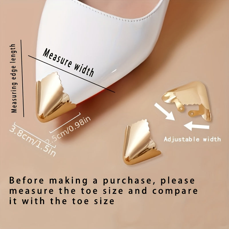 Women's Shoe Clips Protective Covers Anti-Repair Fashion Accessories 2pcs