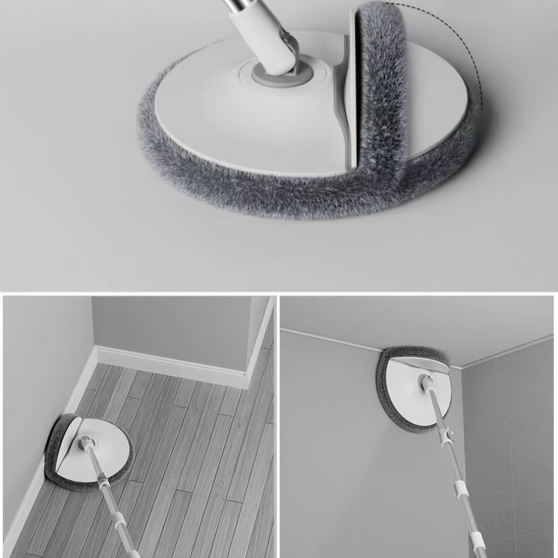 360° Rotating Mop with Extendable Handle for Floor and Wall Cleaning