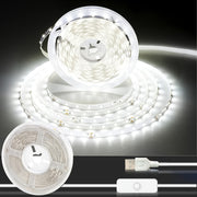 91.44cm RGB LED Strip Lights USB Powered Dimmable Warm White Cool White for Bedroom Kitchen Closet