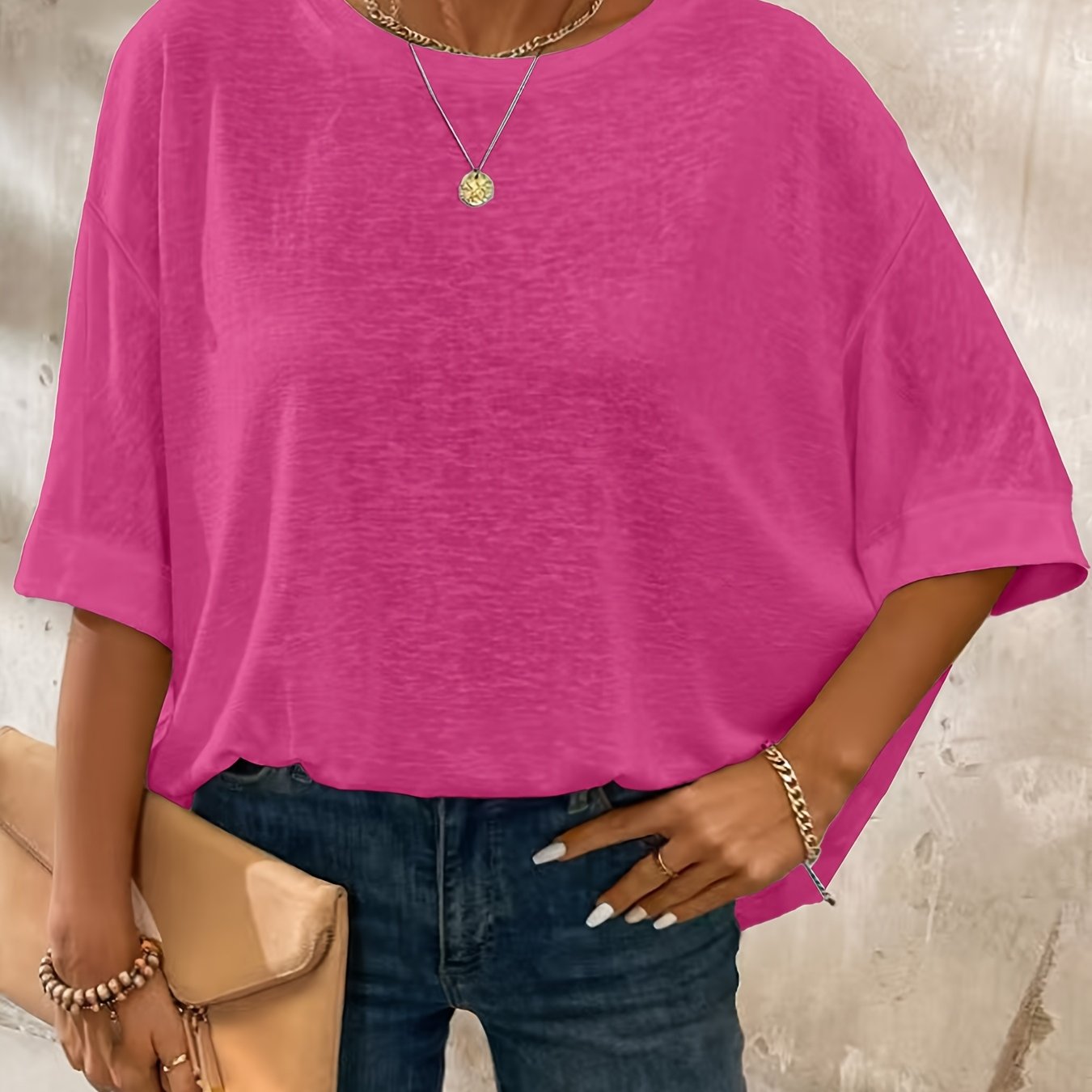 Women’s Casual Short Sleeve T-Shirt Lightweight Breathable Top for All Seasons