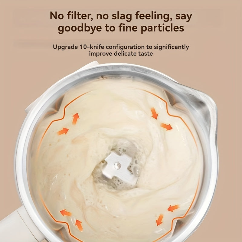 EU Plug Nut Milk Machine Automatic Self-Cleaning for Homemade Plant-Based Milks