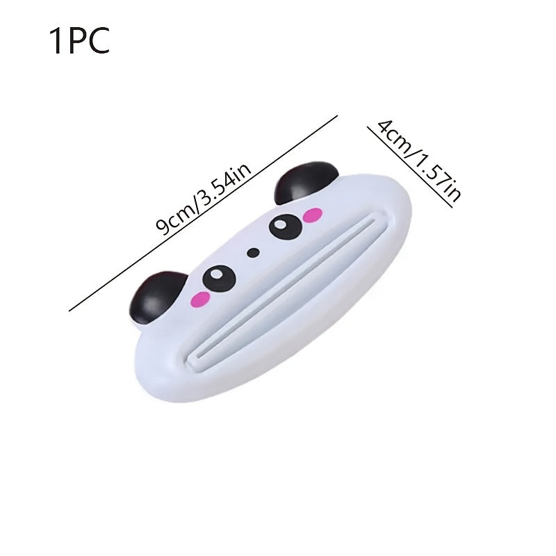 Kids Plastic Cartoon Animal Toothpaste Squeezer Bathroom Accessory