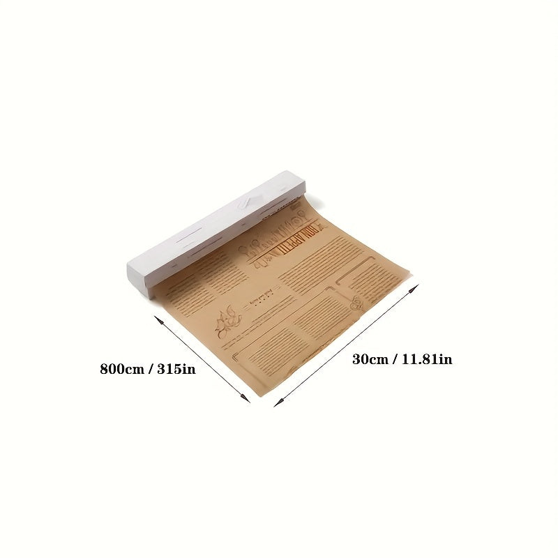 Silicone Oil-Absorbing Baking Paper Non-Stick Heat-Resistant Kitchen Wrap