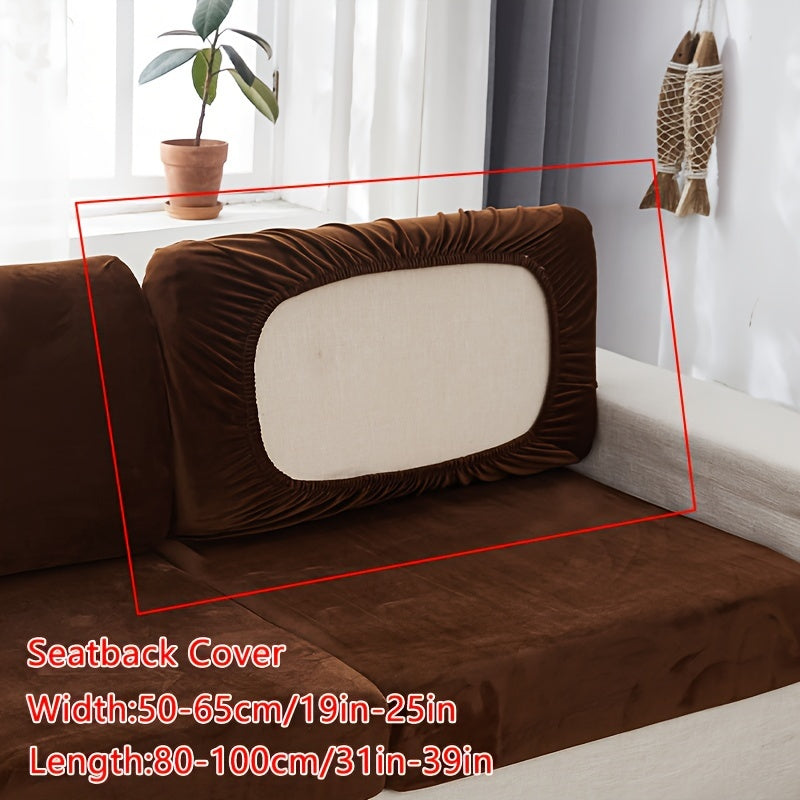 Velvet divan qoplamasi qishki iliqlik va barcha mavsumlar uchun to'liq qoplama ta'minlaydi. Cho'ziluvchan, changdan himoyalangan va elastik mato bilan tozalash oson. Orqa tayanch va yostiq qoplamasi uchun sirpanmas xususiyatlarni o'z ichiga oladi.