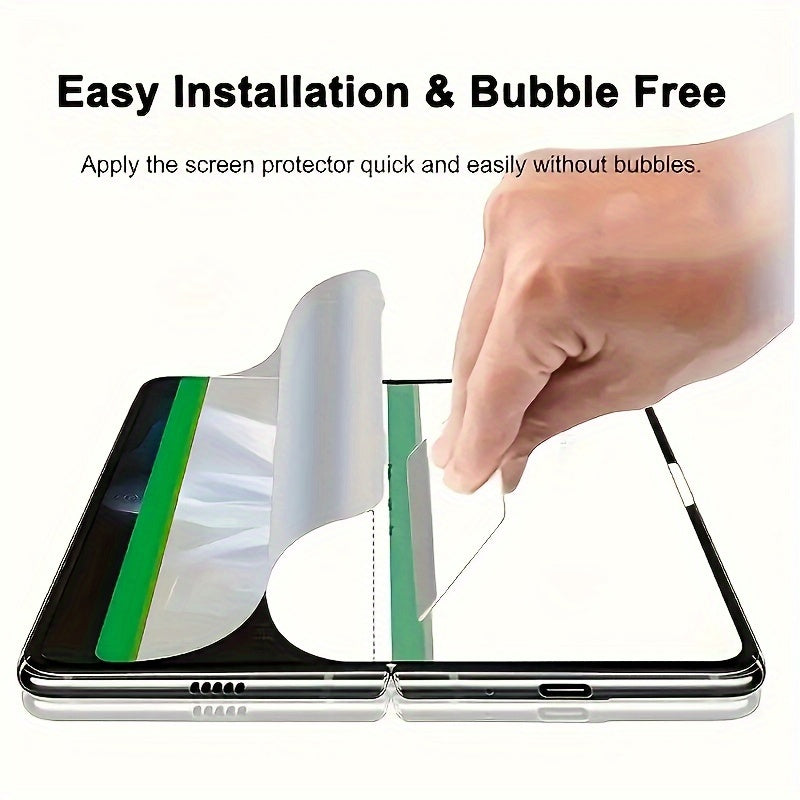 Scratch-Resistant TPU Film Screen Protector for Galaxy Z Fold2 3 4 5 Matte Finish