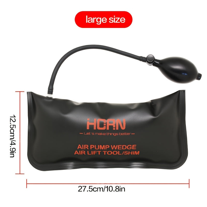 Auto Repair Tool Set Black Plastic Air Wedge for Door Opening and Window Installation