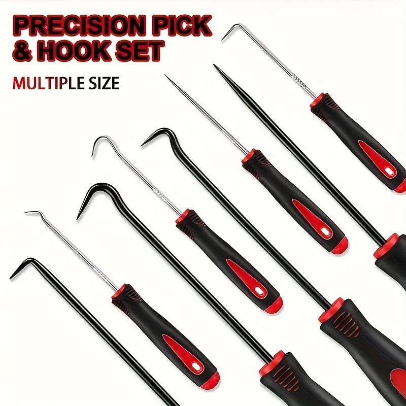 Set of 4 Automotive Electronic Maintenance Tools Precision Pick Hook Scraper Non-Slip
