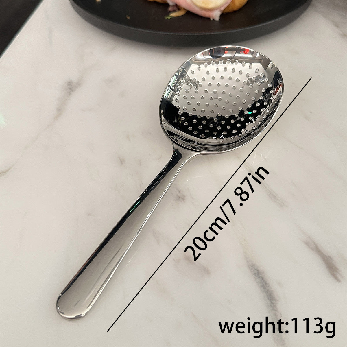 Large Stainless Steel Buffet Spoon for Parties and Banquets Dishwasher Safe