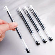 Large Capacity Gel Pens 0.5mm Needle Tip Pack of 6 or 10 for Students and Office