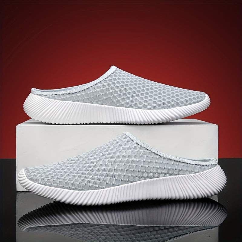 Women's Slip-On Mid-Top Sneakers Solid Color Fabric Upper All-Season MD Sole