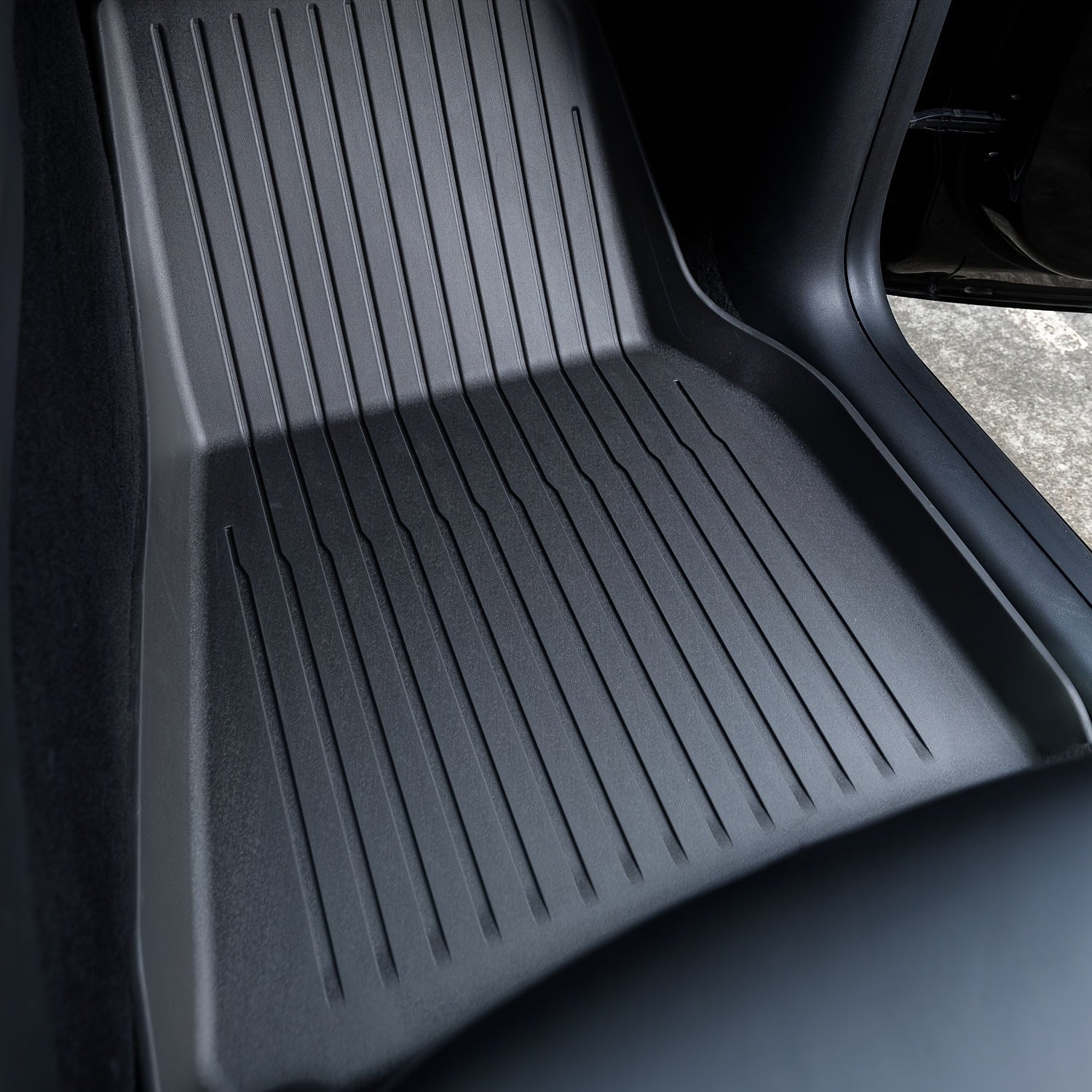 Model Y 2020-2024 uchun barcha ob-havo TPE pol va bagaj matolari 5 o'rinli