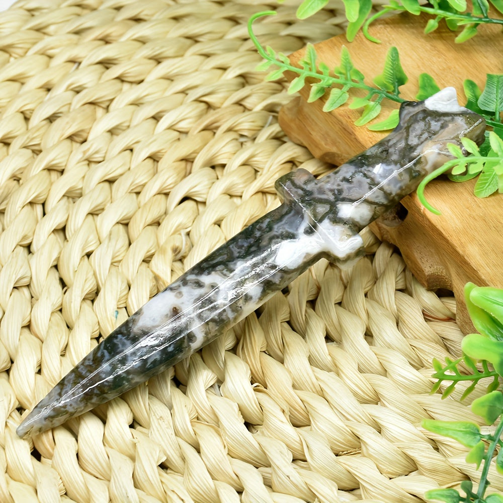 Amethyst Crystal Sword Natural Quartz Fengshui Home Decor Gift